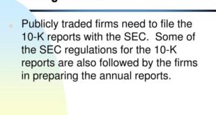 SEC regulations